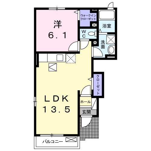 アルエットの間取り