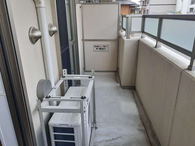 12/17 バルコニー