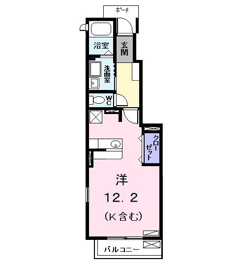 クラール十王の間取り
