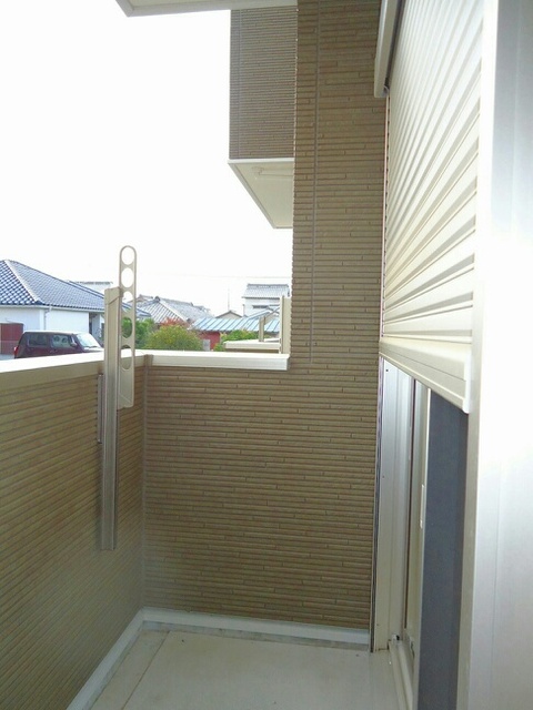 12/24 バルコニー