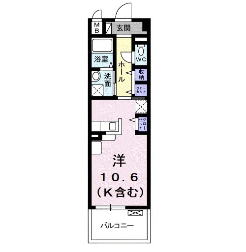 サンルミエールの間取り
