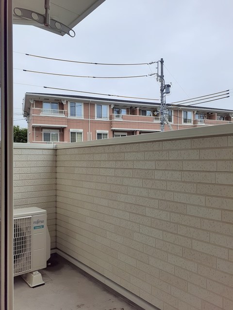 12/24 バルコニー