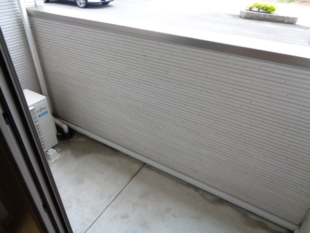 12/20 バルコニー