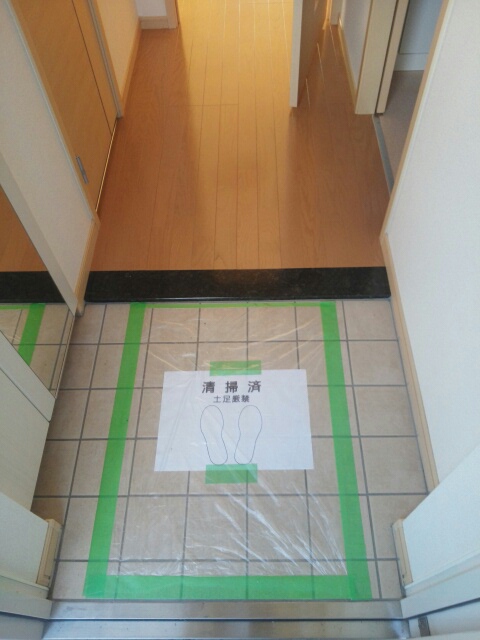 5/21 玄関