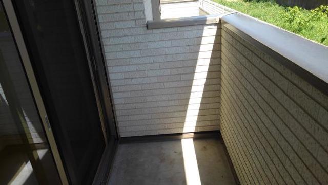 12/24 バルコニー