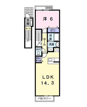 シェスタの間取り