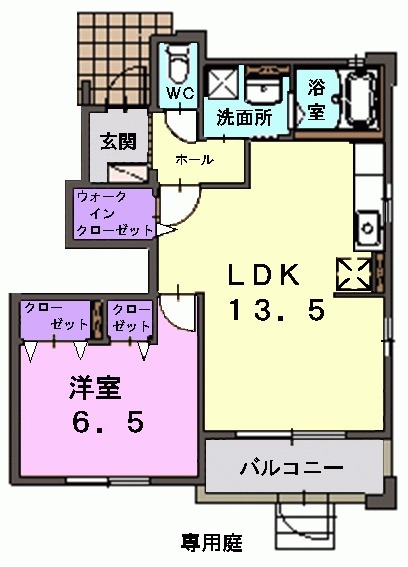 ポルト ボヌールの間取り