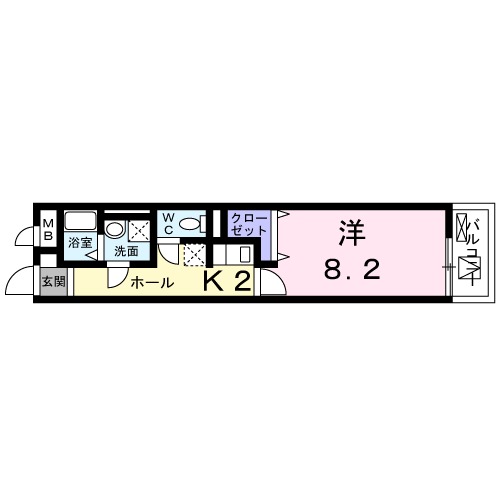 メゾン みのりⅡの間取り