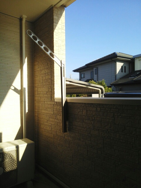 12/24 バルコニー