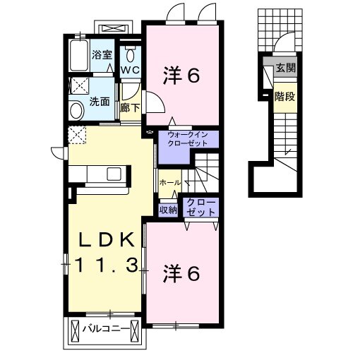 ベル ソリッソの間取り