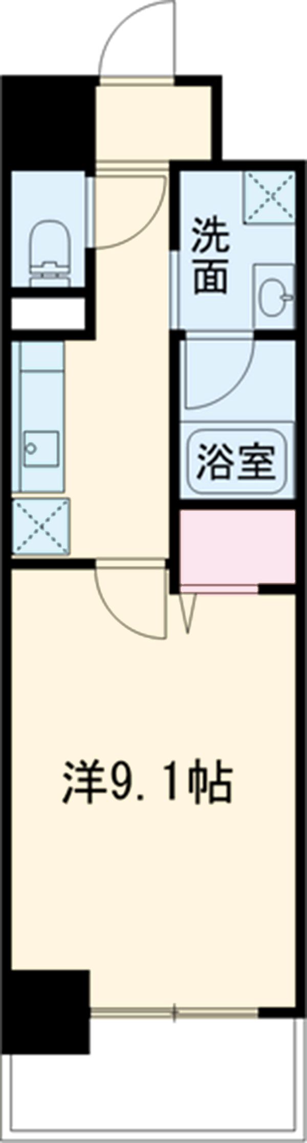 AMOUR HONATSUGIの間取り