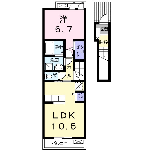ゼファーコートの間取り