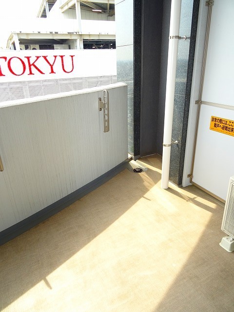 12/24 バルコニー