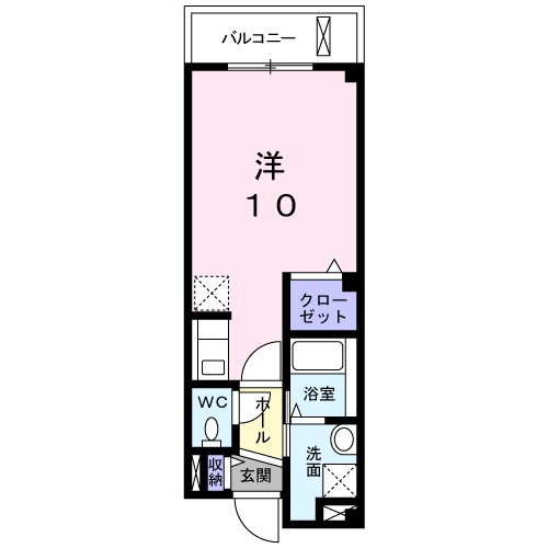 Calmly Lifeの間取り