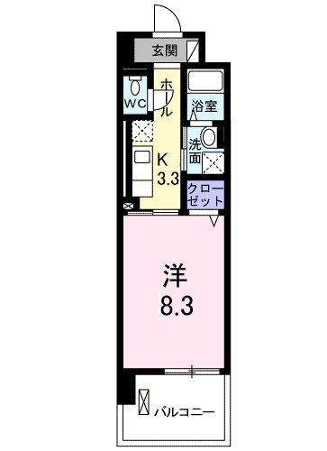 プラティークの間取り
