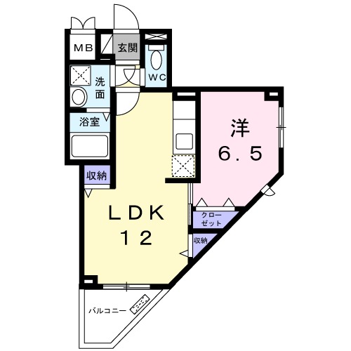 ひかりヒルズの間取り