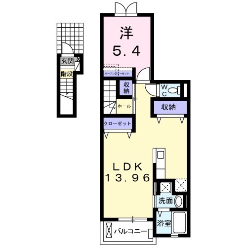 サングリアの間取り