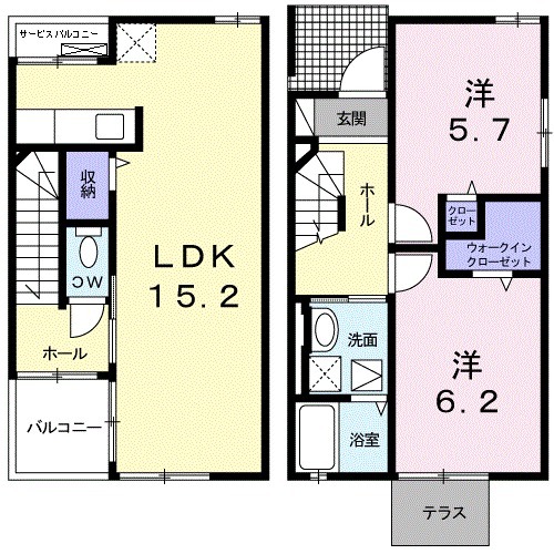 アクシスⅡの間取り