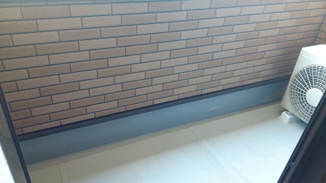 12/20 バルコニー