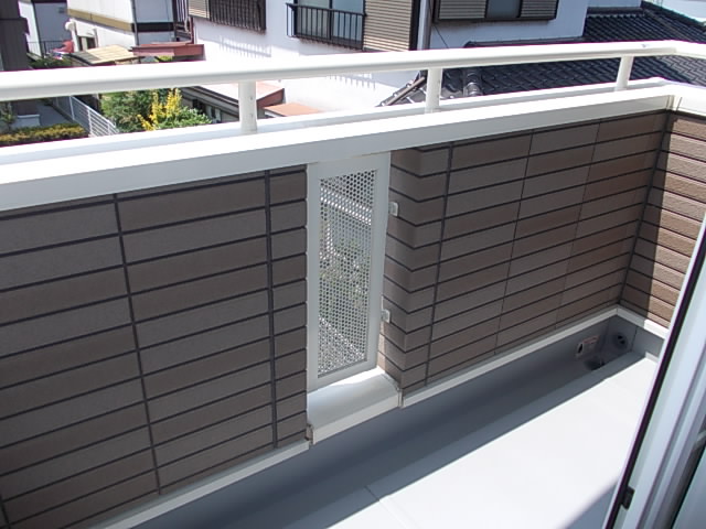 12/22 バルコニー