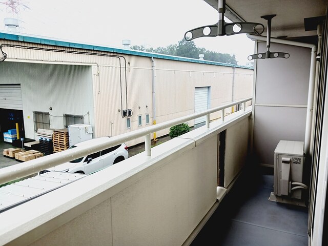 12/24 バルコニー