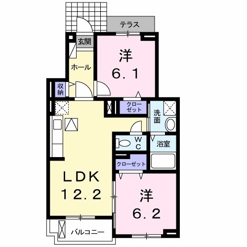 イデアル ピエスの間取り