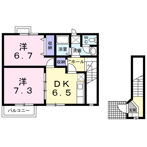 エターナルAの間取り