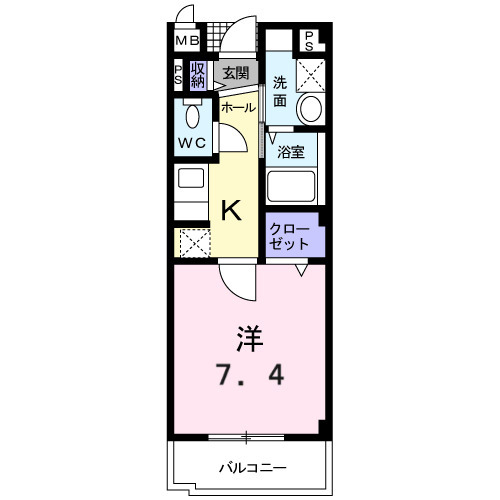 ソレイユ クレールの間取り