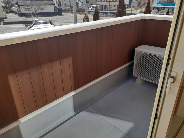 12/20 バルコニー