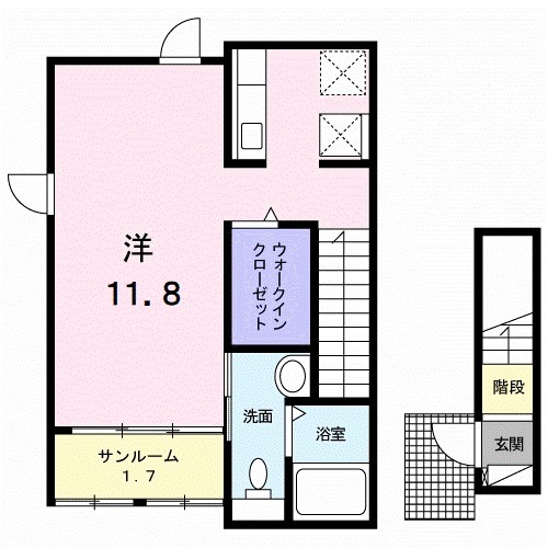 サンテラス本郷台Bの間取り