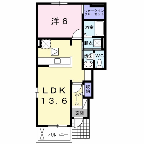 ソロロK2の間取り