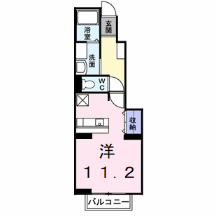 リリーアディクトの間取り