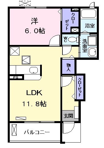 PEARL(パール)の間取り