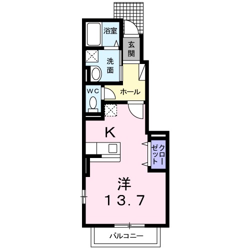 グリーンパークⅡの間取り