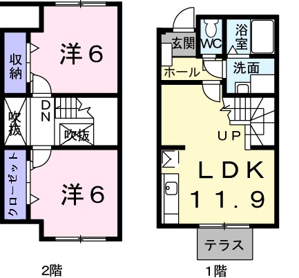 マイネＳ３の間取り