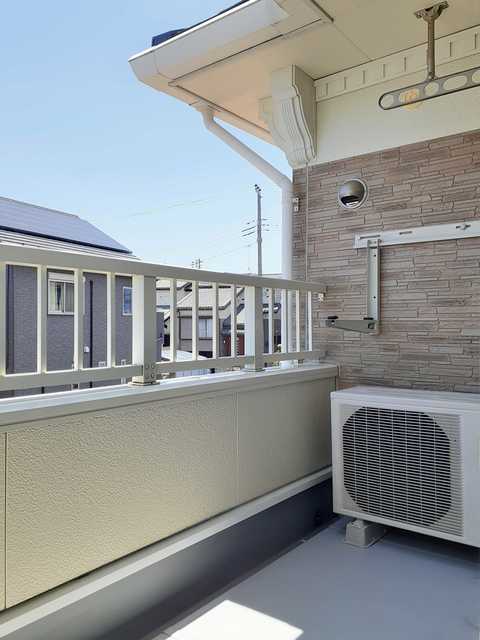 12/24 バルコニー