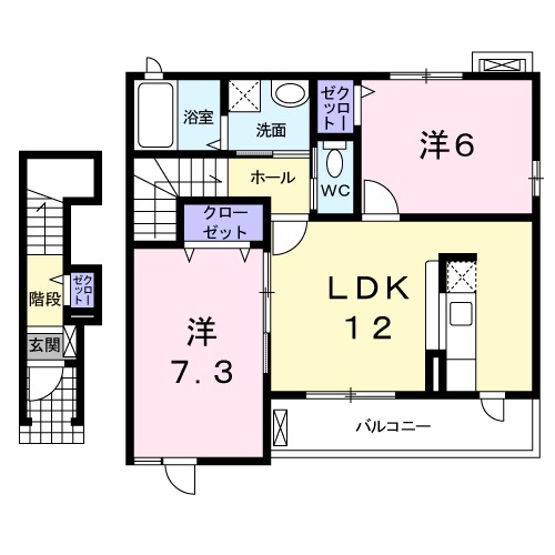 ヴィラ・ノースの間取り