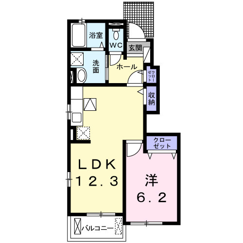 Southern crossAの間取り