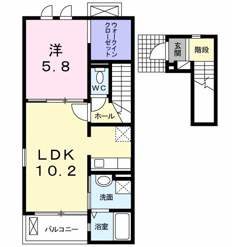 サンエールの間取り