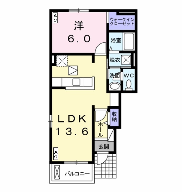エスポワール光の間取り