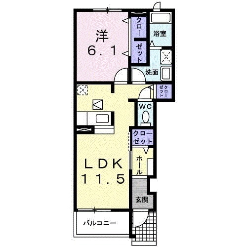 ニューファースト・ガーデンの間取り