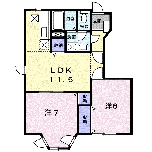 グリーン・ウエルネスの間取り