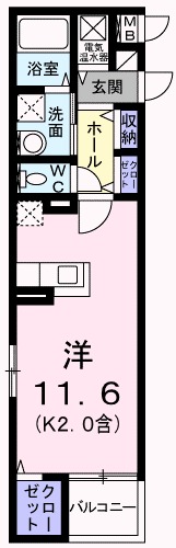 Shine Miraの間取り
