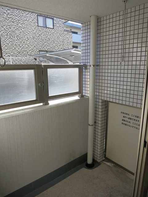 12/24 バルコニー