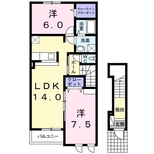 フィールド・ビレッジの間取り