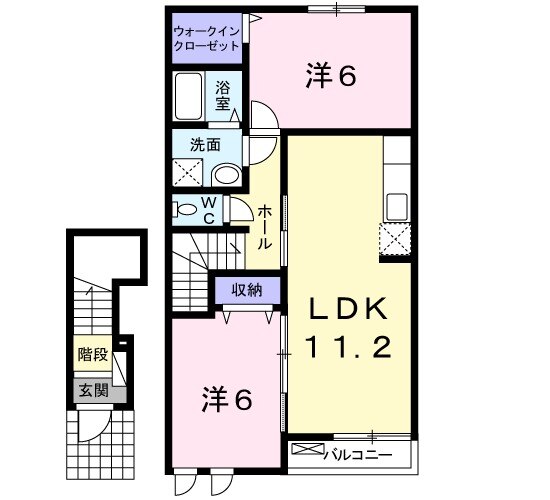 アリエッタの間取り