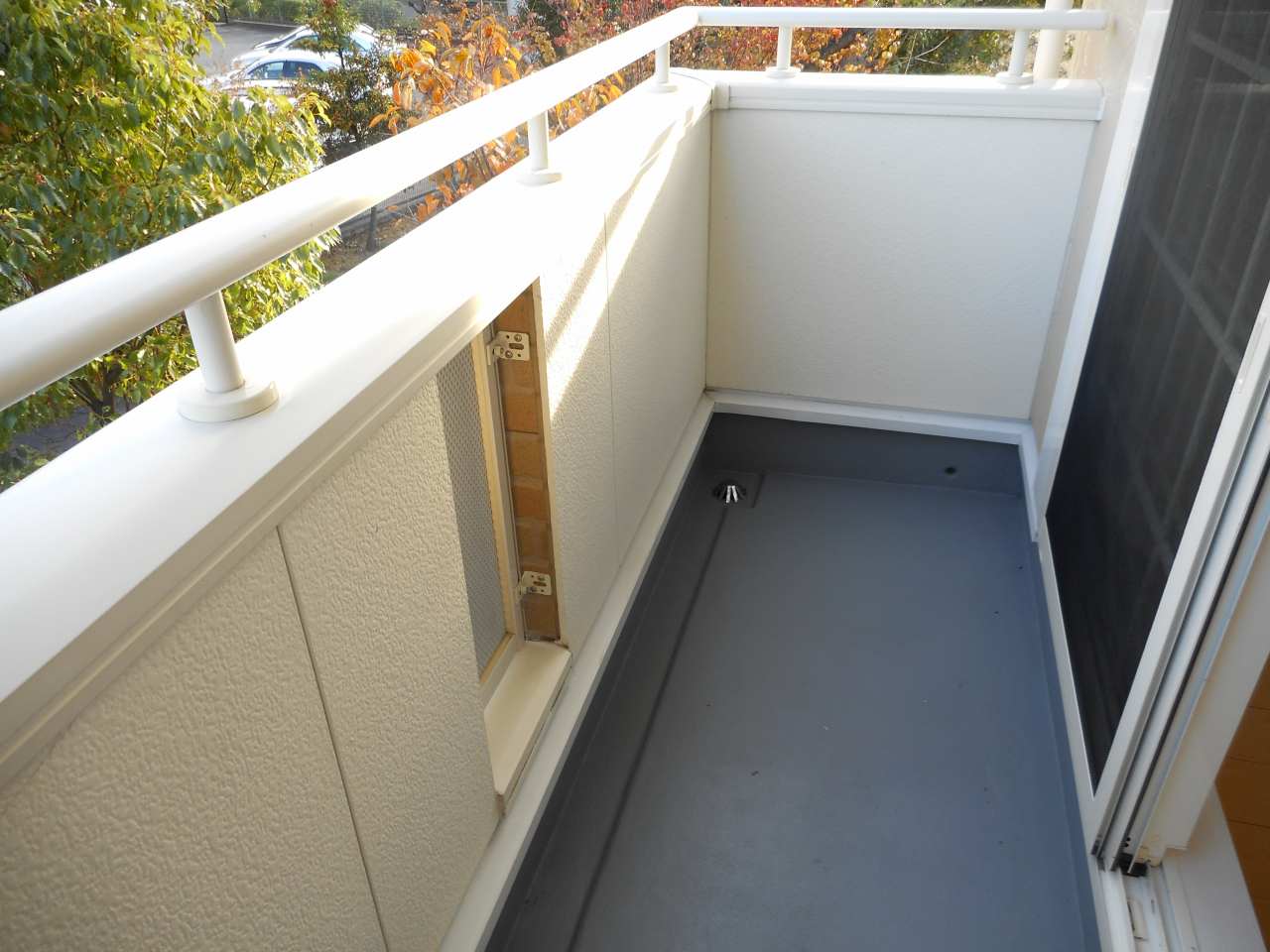 12/20 バルコニー