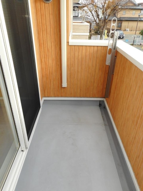 12/24 バルコニー