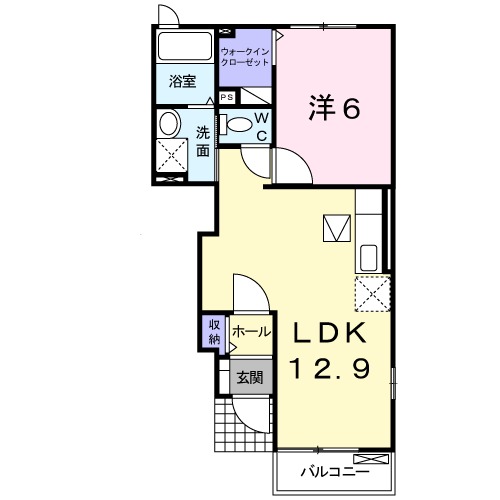 フェリス・イーⅢの間取り