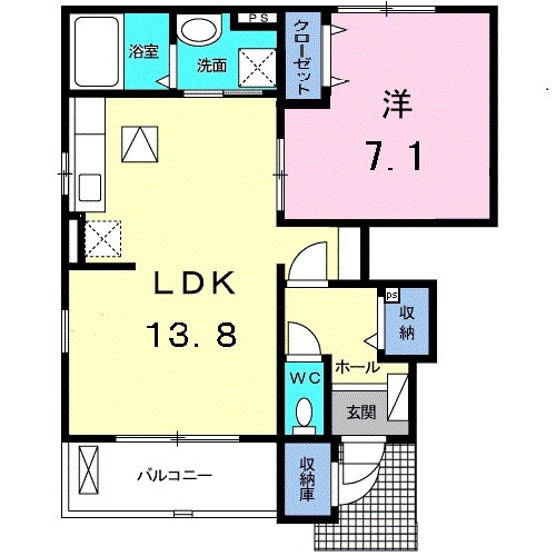 ボナールⅡの間取り